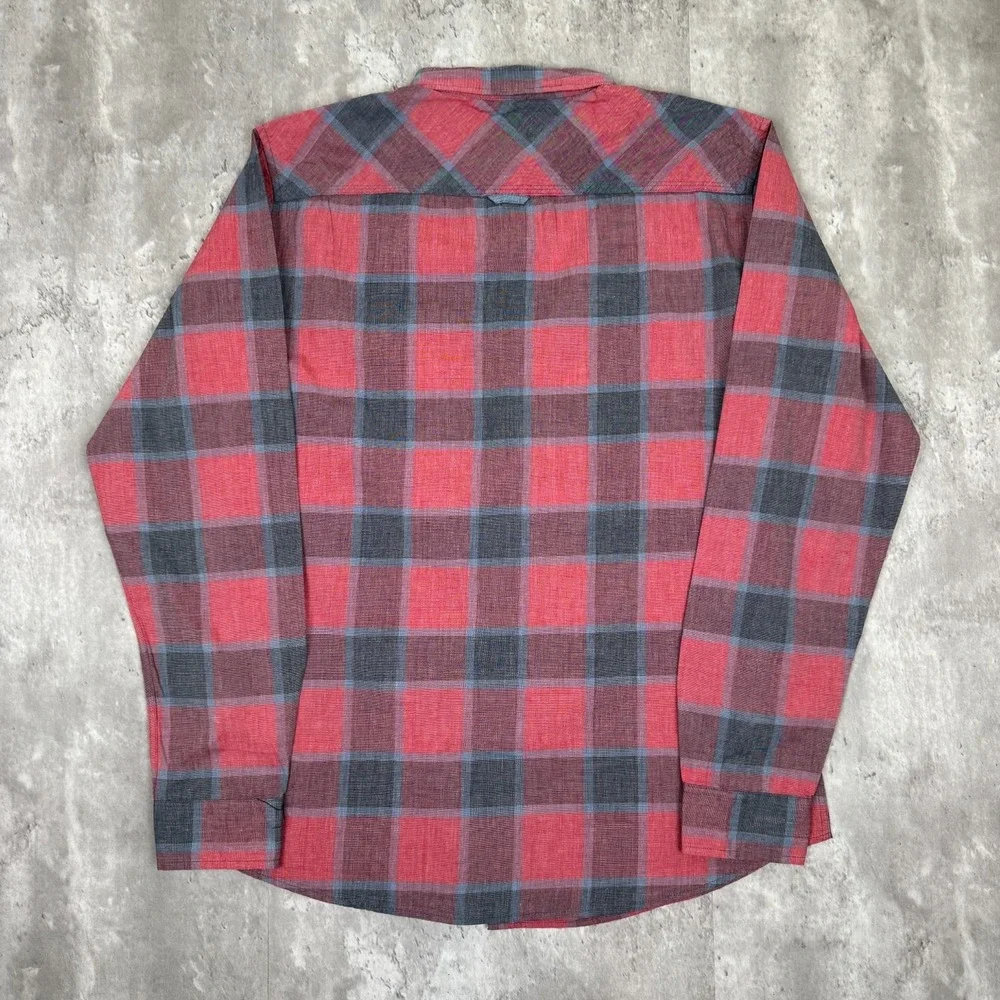 Stoic Jasper Plaid Flannel Shirt Mens Large Red Outdoors Hunting Lumberjack NWT‎